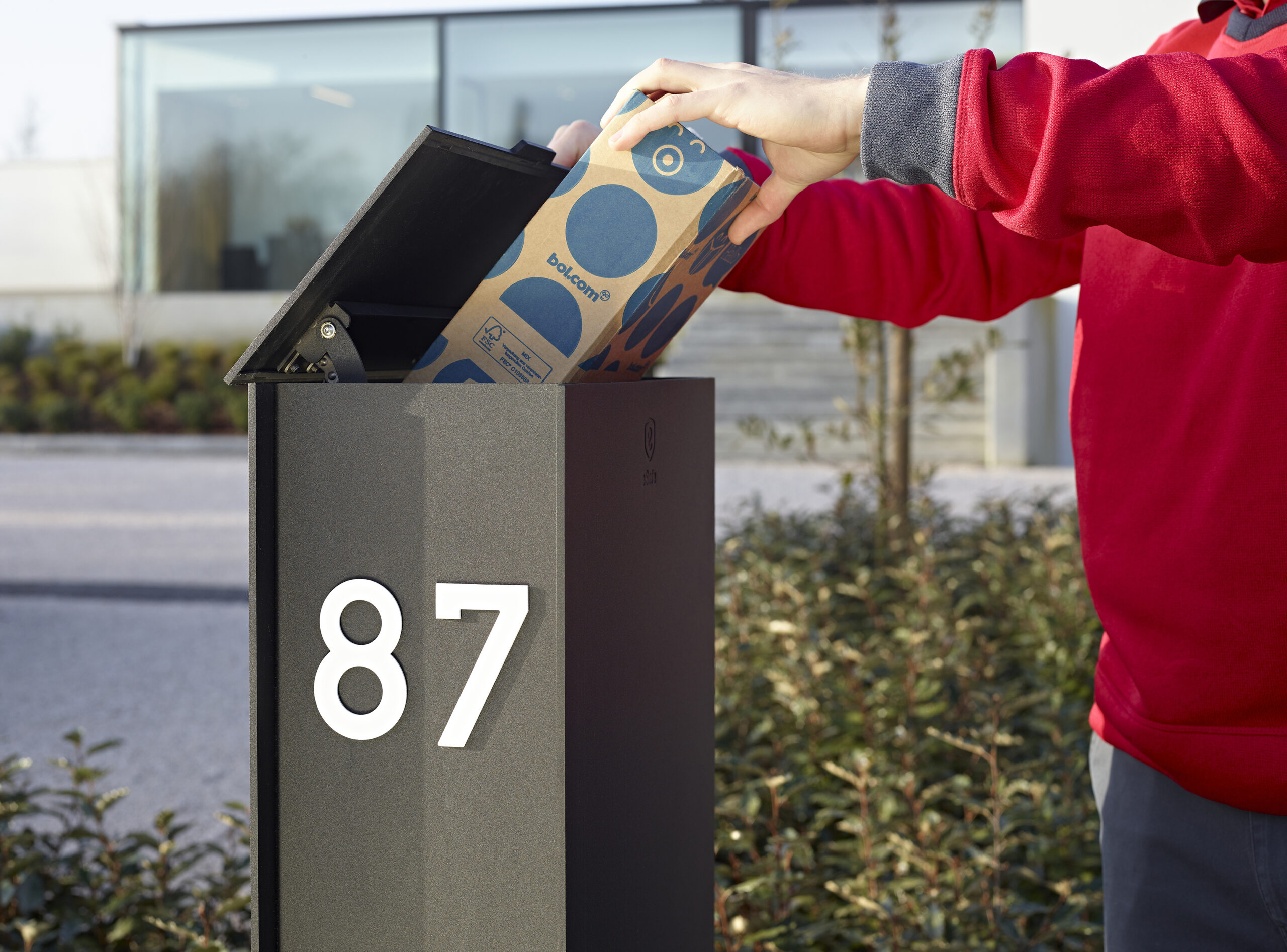 E-safe pakket brievenbus